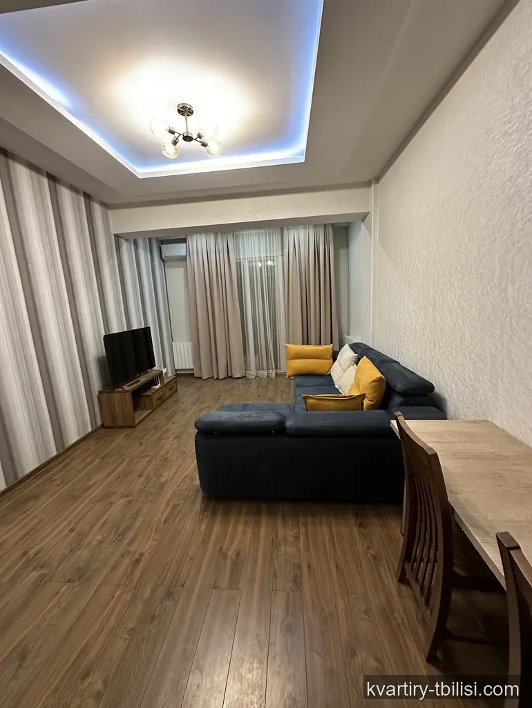 Трёхкомнатная квартира на Сабуртало — 800 USD/мес | Tbilisi Homes