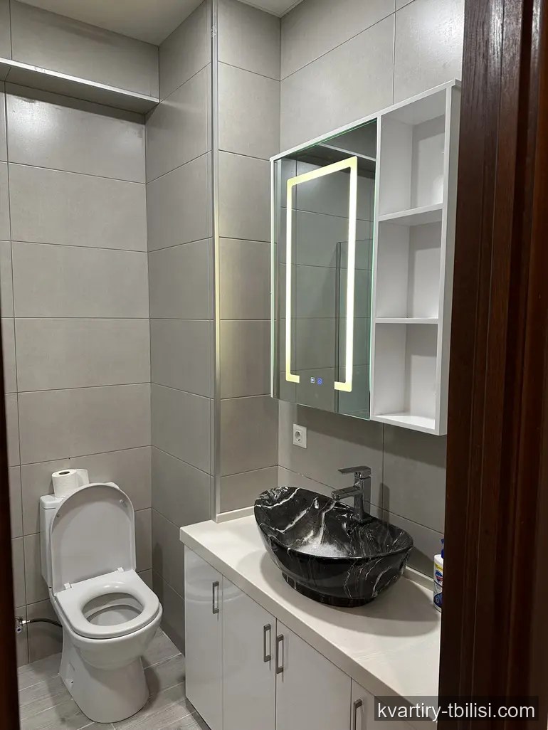 Трёхкомнатная квартира на Сабуртало — 800 USD/мес | Tbilisi Homes