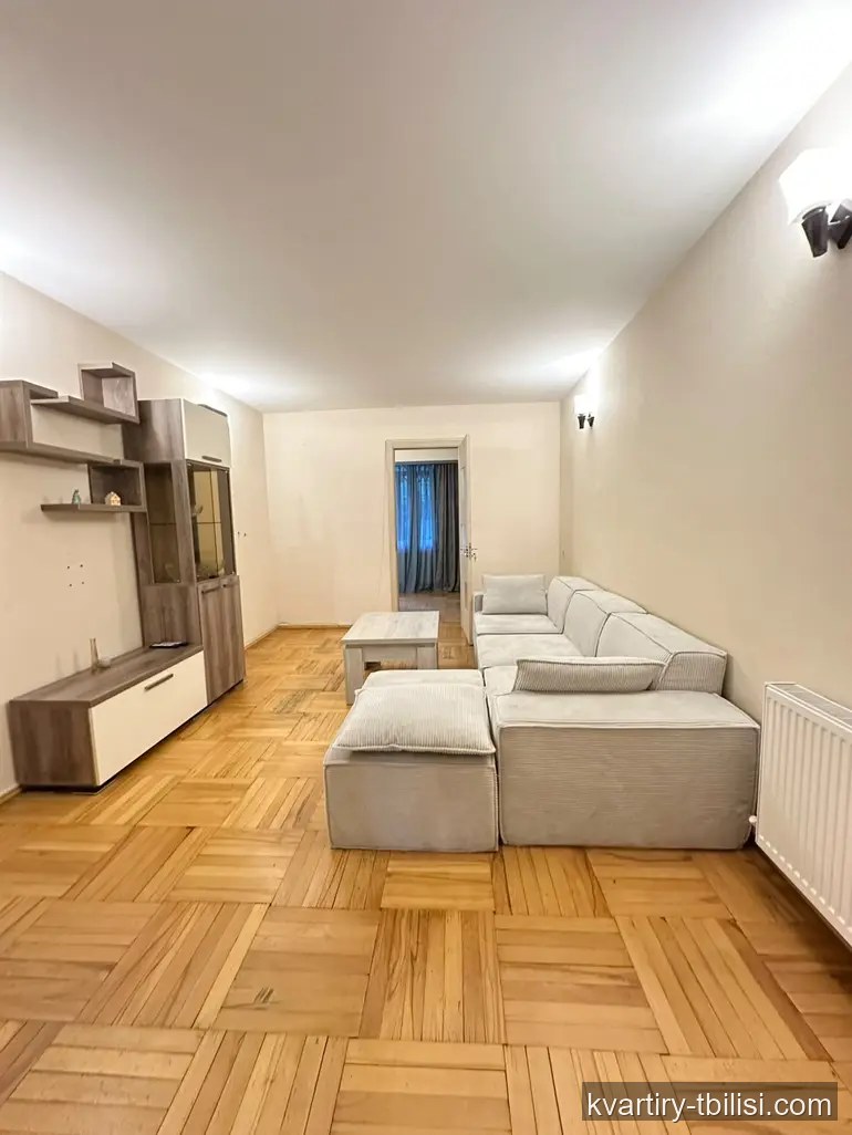 Трёхкомнатная квартира на Сабуртало — 600 USD/мес | Tbilisi Homes