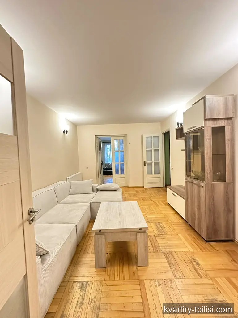 Трёхкомнатная квартира на Сабуртало — 600 USD/мес | Tbilisi Homes