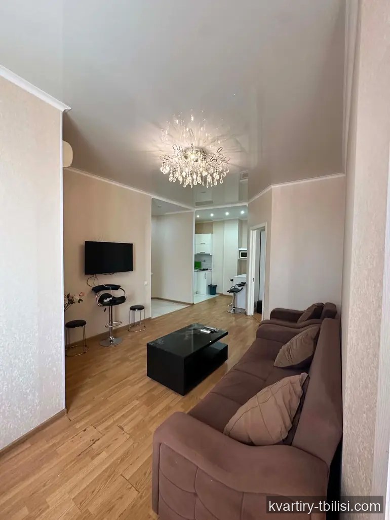 3-bedroom Apartment for rent in Saburtalo, Tbilisi, 75 sqm, floor 16/23 — 800 USD/month | Tbilisi Homes