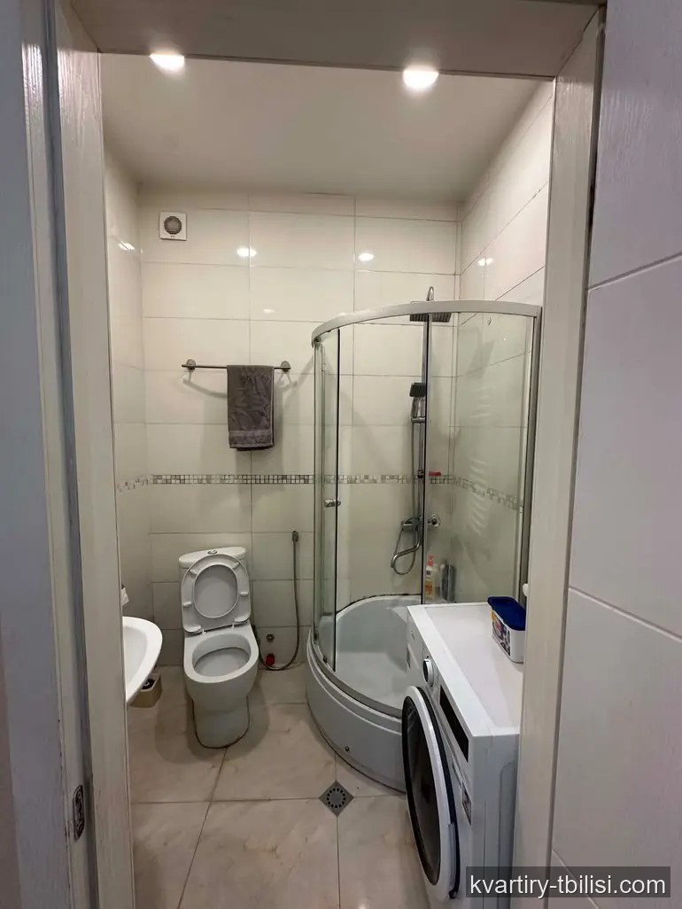3-bedroom Apartment for rent in Saburtalo, Tbilisi, 75 sqm, floor 16/23 — 800 USD/month | Tbilisi Homes