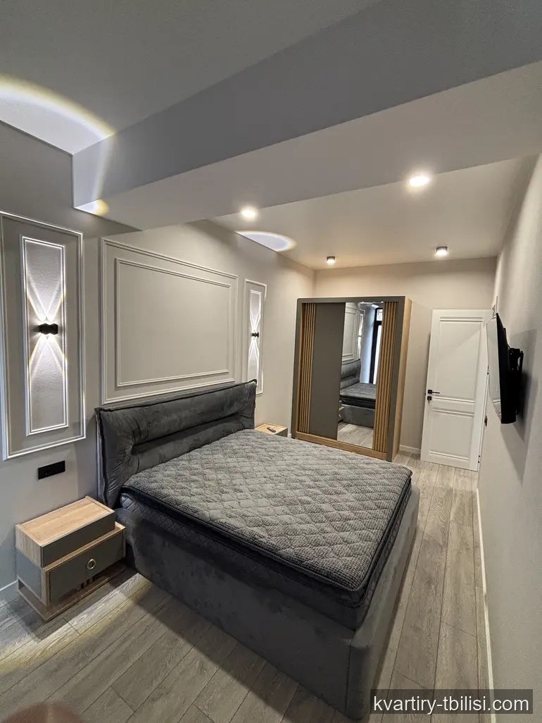 Трёхкомнатная квартира на Сабуртало — 900 USD/мес | Tbilisi Homes