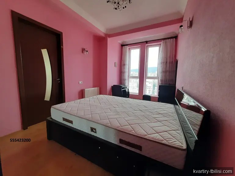 3-bedroom Apartment for rent in Saburtalo, Tbilisi, 90 sqm, floor 13/19 — 800 USD/month | Tbilisi Homes