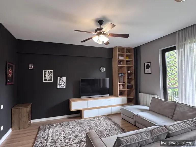 Трёхкомнатная квартира на Сабуртало — 1 300 USD/мес | Tbilisi Homes