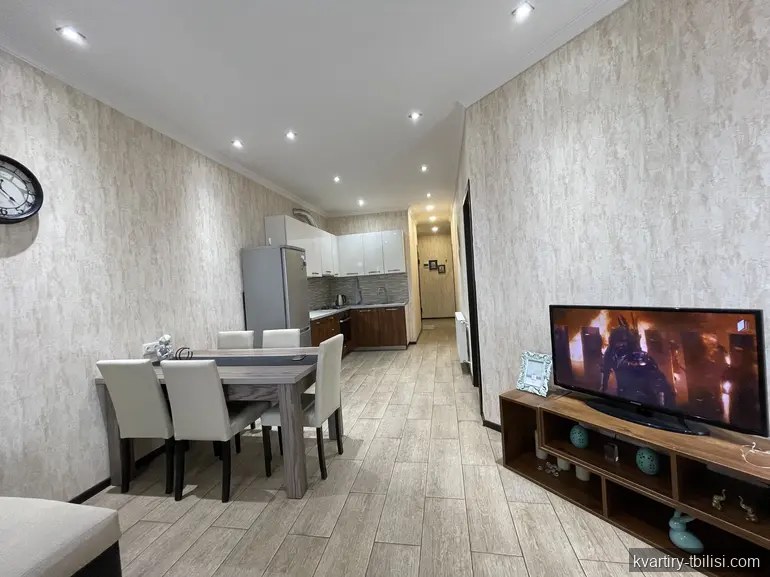 Трёхкомнатная квартира на Сабуртало — 800 USD/мес | Tbilisi Homes