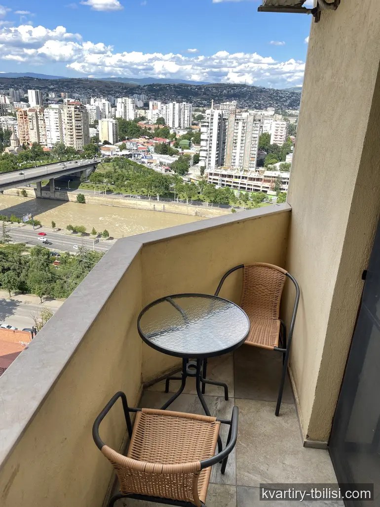 Трёхкомнатная квартира на Сабуртало — 800 USD/мес | Tbilisi Homes