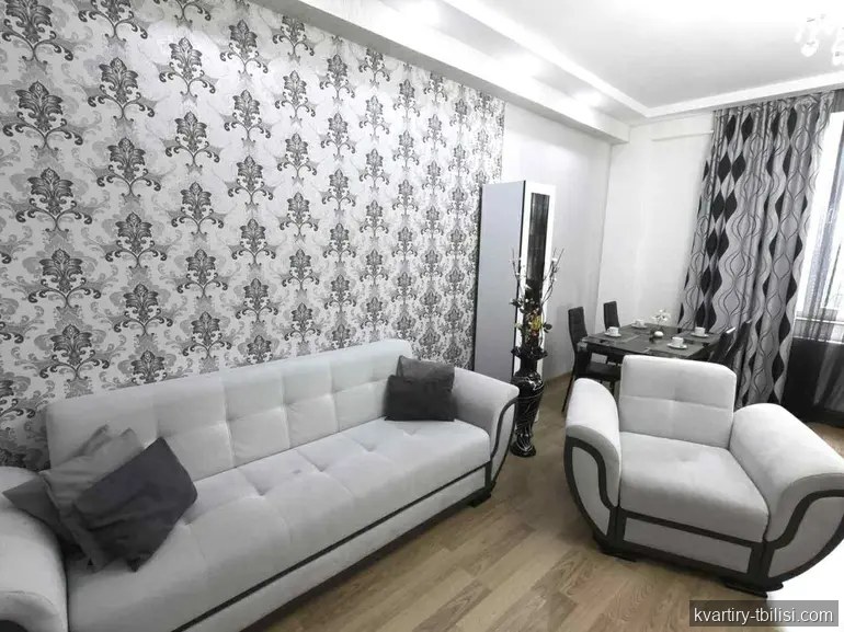 3-bedroom Apartment for rent in Saburtalo, Tbilisi, 90 sqm, floor 12/16 — 850 USD/month | Tbilisi Homes
