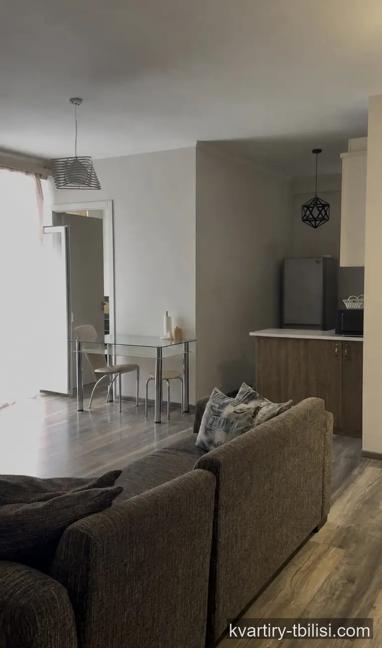 Трёхкомнатная квартира на Сабуртало — 650 USD/мес | Tbilisi Homes