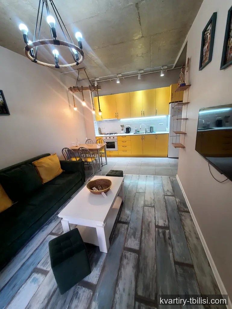 Трёхкомнатная квартира на Сабуртало — 900 USD/мес | Tbilisi Homes