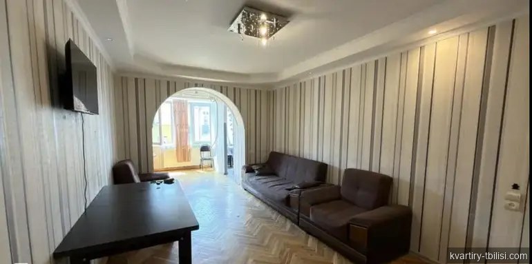 Трёхкомнатная квартира на Сабуртало — 650 USD/мес | Tbilisi Homes