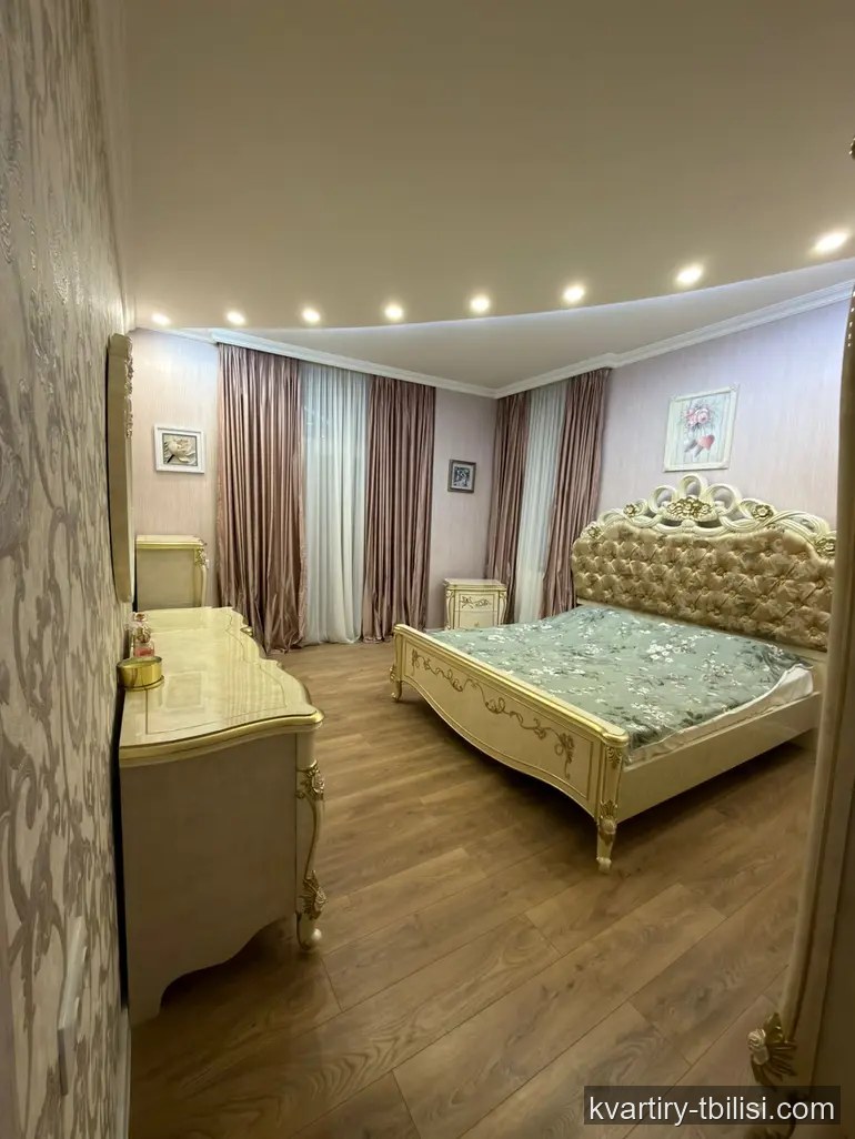 Трёхкомнатная квартира на Сабуртало — 1 000 USD/мес | Tbilisi Homes