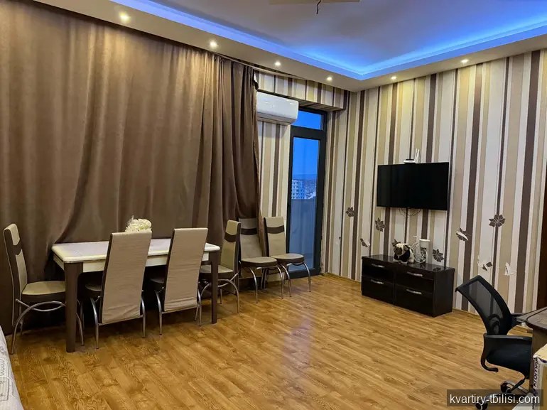 Трёхкомнатная квартира на Сабуртало — 600 USD/мес | Tbilisi Homes