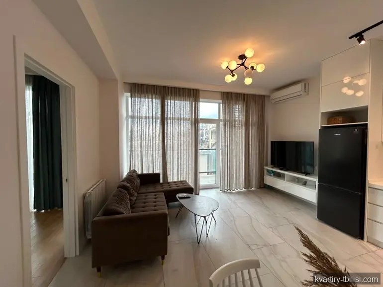 Трёхкомнатная квартира на Сабуртало — 1 200 USD/мес | Tbilisi Homes