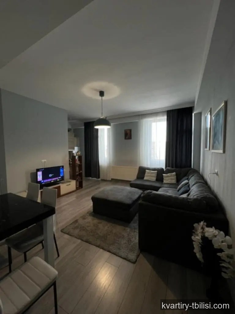 Трёхкомнатная квартира на Сабуртало — 609 USD/мес | Tbilisi Homes