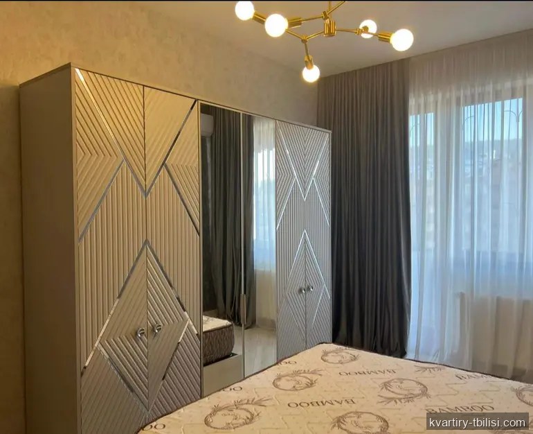 3-bedroom Apartment for rent in Saburtalo, Tbilisi, 100 sqm, floor 13/14 — 1 100 USD/month | Tbilisi Homes