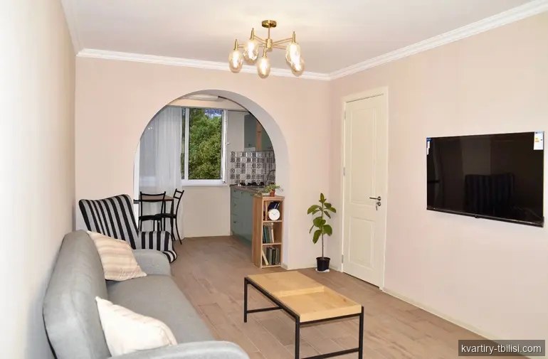 3-bedroom Apartment for rent in Saburtalo, Tbilisi, 60 sqm, floor 6/8 — 900 USD/month | Tbilisi Homes