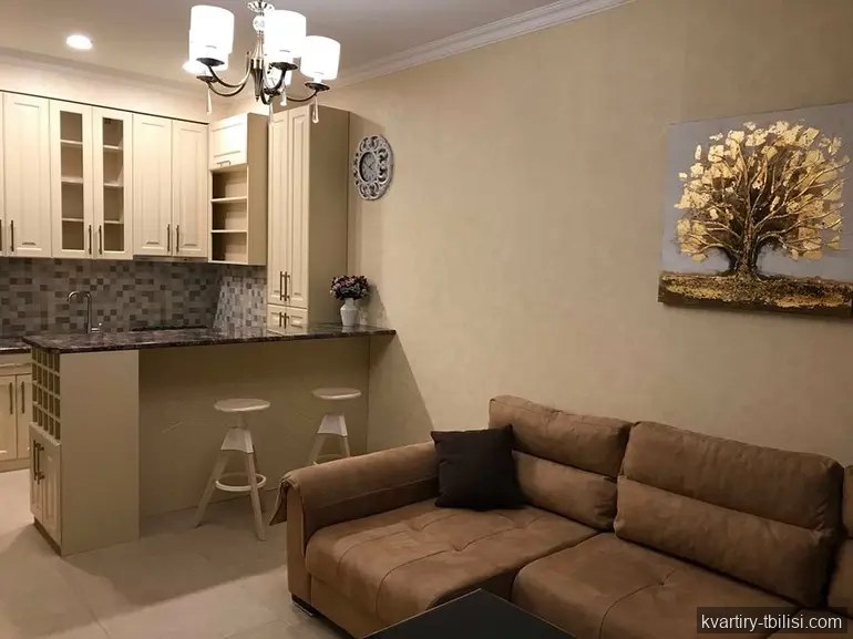 Трёхкомнатная квартира на Сабуртало — 1 150 USD/мес | Tbilisi Homes