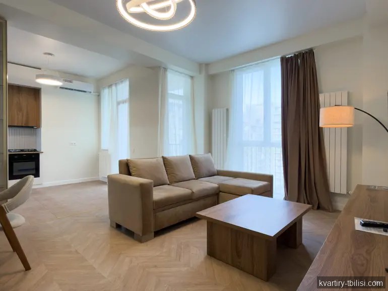3-bedroom Apartment for rent in Saburtalo, Tbilisi, 83 sqm, floor 9/19 — 1 800 USD/month | Tbilisi Homes