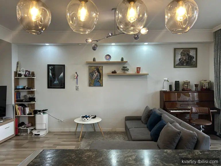 3-bedroom Apartment for rent in Saburtalo, Tbilisi, 107 sqm, floor 6/14 — 230 000 USD/month | Tbilisi Homes