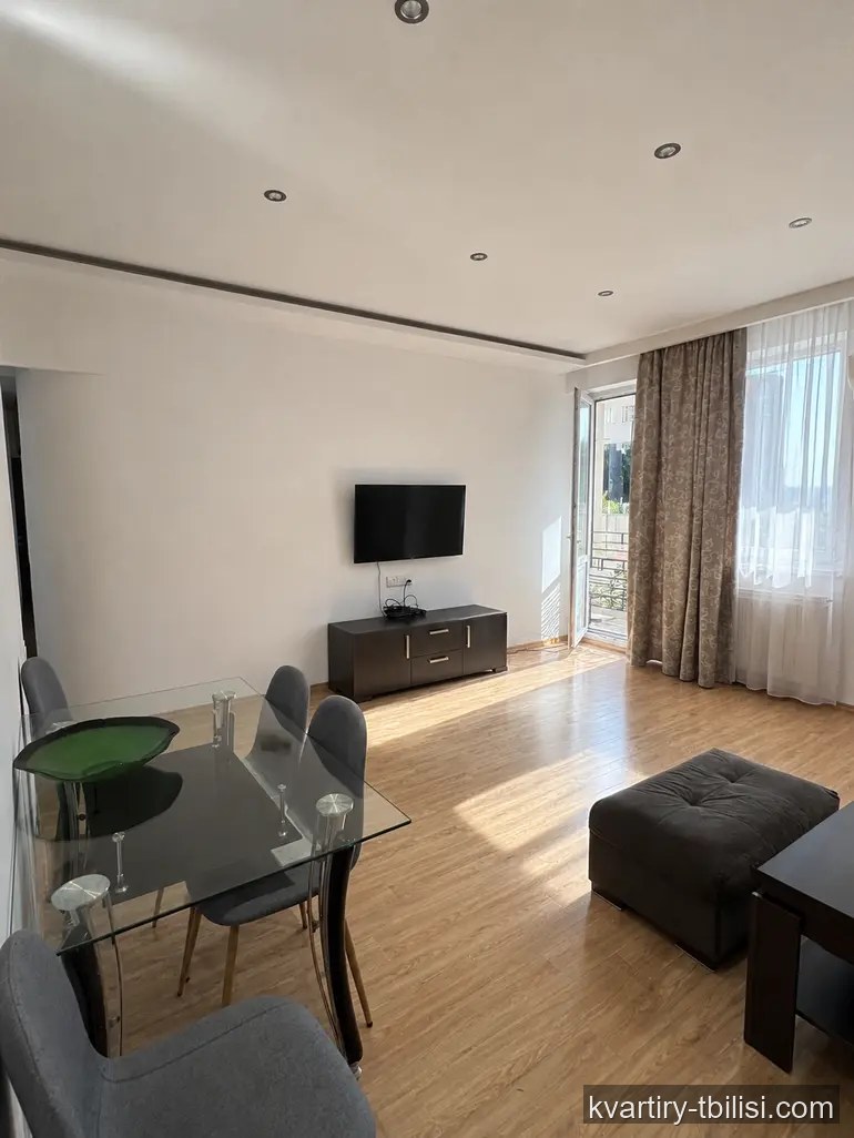 3-bedroom Apartment for rent in Saburtalo, Tbilisi, 100 sqm, floor 3/12 — 900 USD/month | Tbilisi Homes