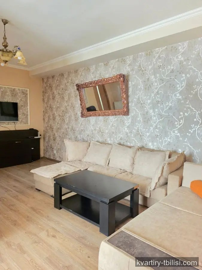 3-bedroom Apartment for rent in Saburtalo, Tbilisi, 90 sqm, floor 2/16 — 650 USD/month | Tbilisi Homes