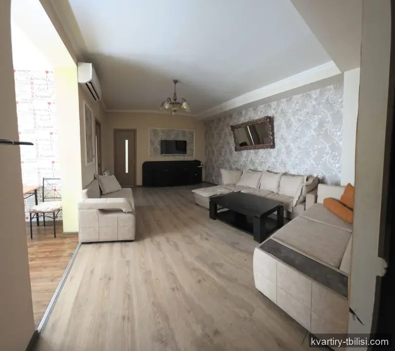 3-bedroom Apartment for rent in Saburtalo, Tbilisi, 90 sqm, floor 2/16 — 650 USD/month | Tbilisi Homes