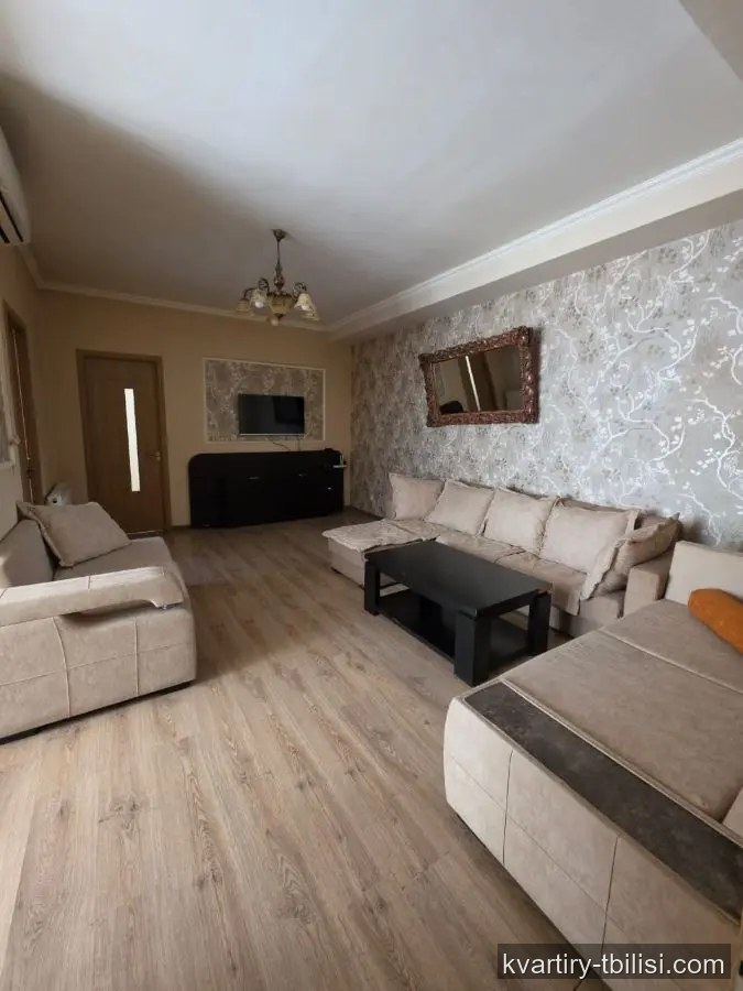 3-bedroom Apartment for rent in Saburtalo, Tbilisi, 90 sqm, floor 2/16 — 650 USD/month | Tbilisi Homes