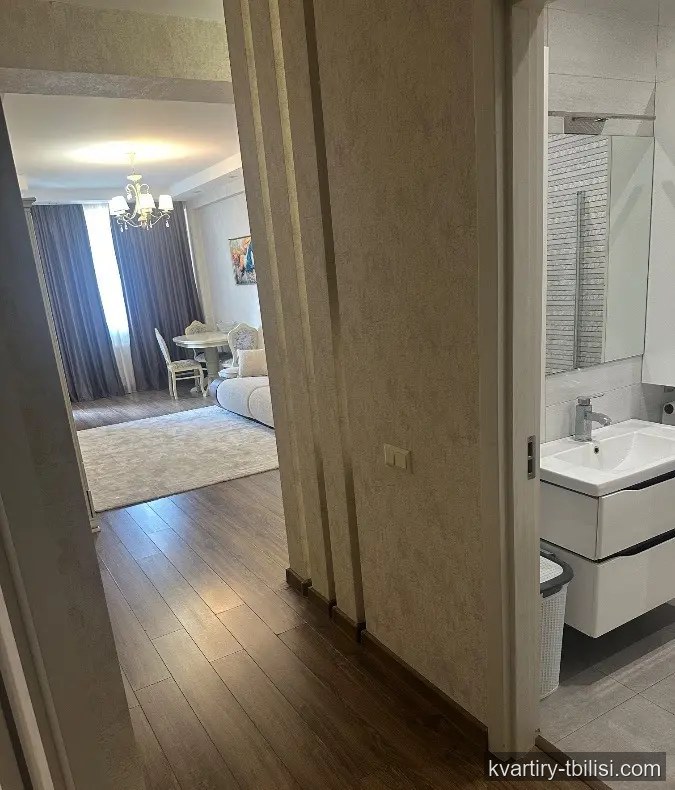 3-bedroom Apartment for rent in Saburtalo, Tbilisi, 67 sqm, floor 14/15 — 700 USD/month | Tbilisi Homes