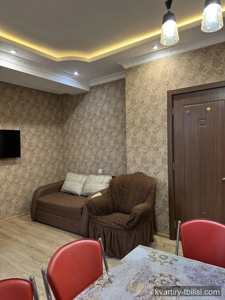Трёхкомнатная квартира на Сабуртало — 1 000 USD/мес | Tbilisi Homes