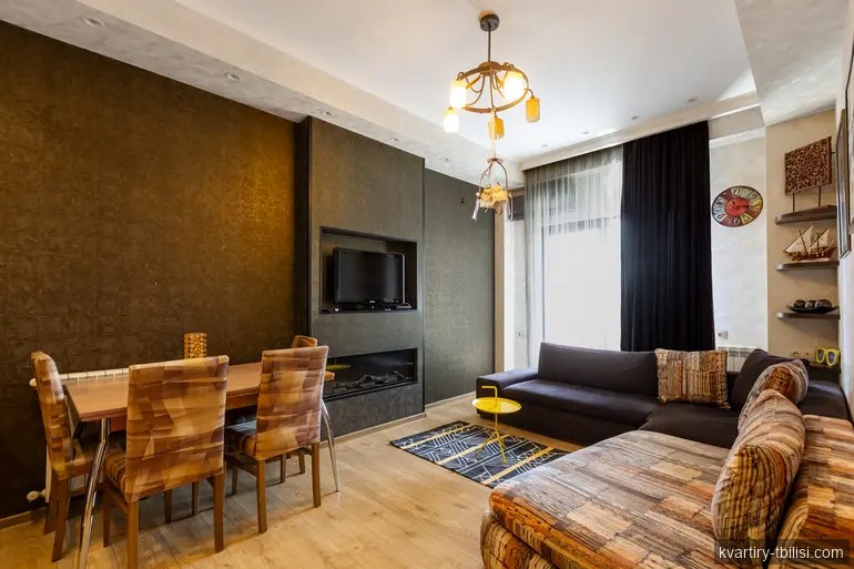 Трёхкомнатная квартира на Сабуртало — 900 USD/мес | Tbilisi Homes