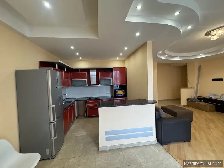 Трёхкомнатная квартира на Сабуртало — 1 160 USD/мес | Tbilisi Homes