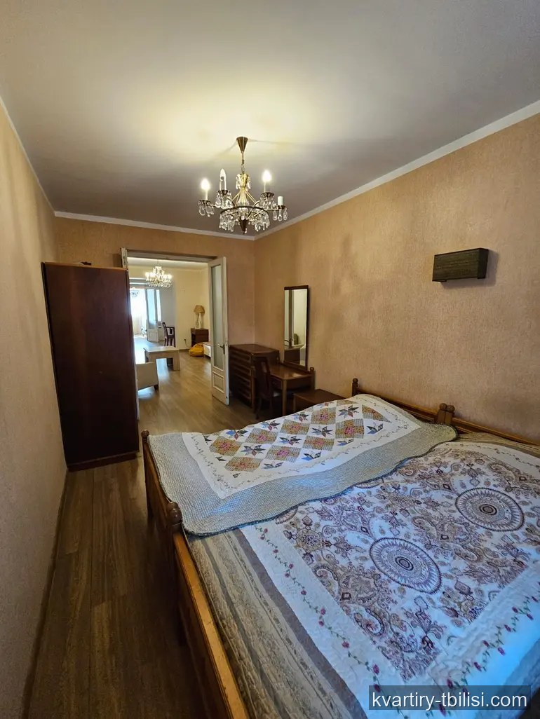 3-bedroom Apartment for rent in Saburtalo, Tbilisi, 95 sqm, floor 3/8 — 800 USD/month | Tbilisi Homes