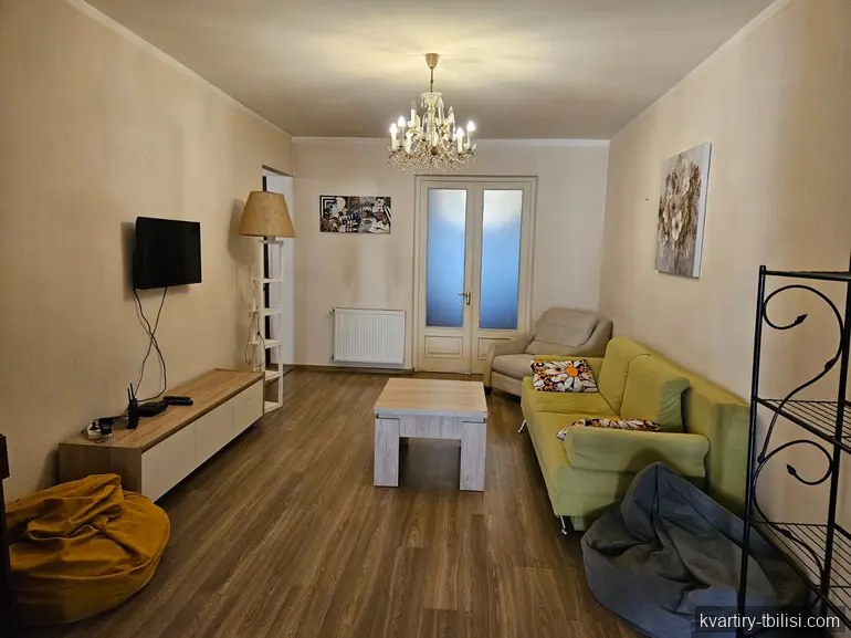 3-bedroom Apartment for rent in Saburtalo, Tbilisi, 95 sqm, floor 3/8 — 800 USD/month | Tbilisi Homes