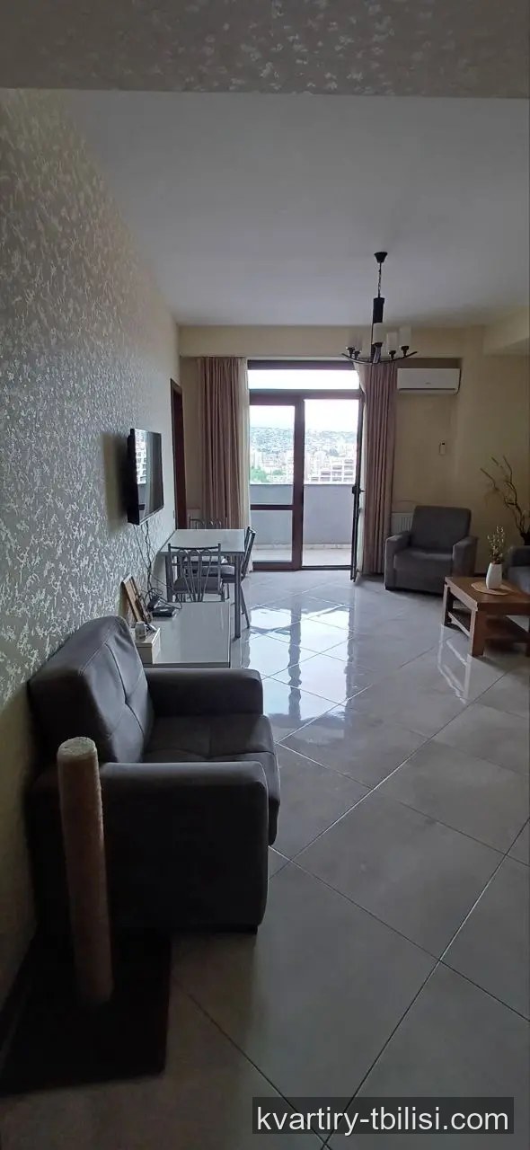 3-bedroom Apartment for rent in Saburtalo, Tbilisi, 80 sqm, floor 8/16 — 800 USD/month | Tbilisi Homes