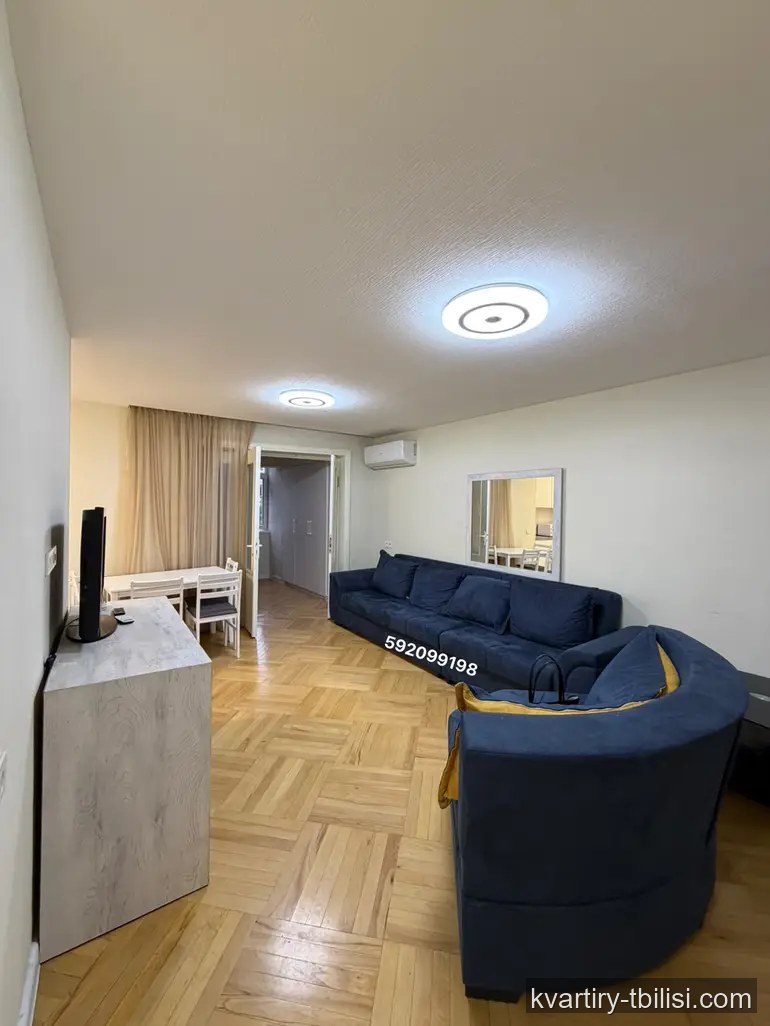 3-bedroom Apartment for rent in Saburtalo, Tbilisi, 90 sqm, floor 6/9 — 650 USD/month | Tbilisi Homes