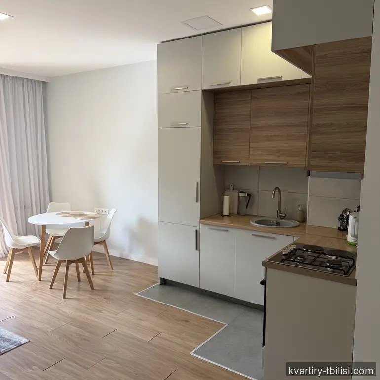 Трёхкомнатная квартира на Сабуртало — 1 300 USD/мес | Tbilisi Homes