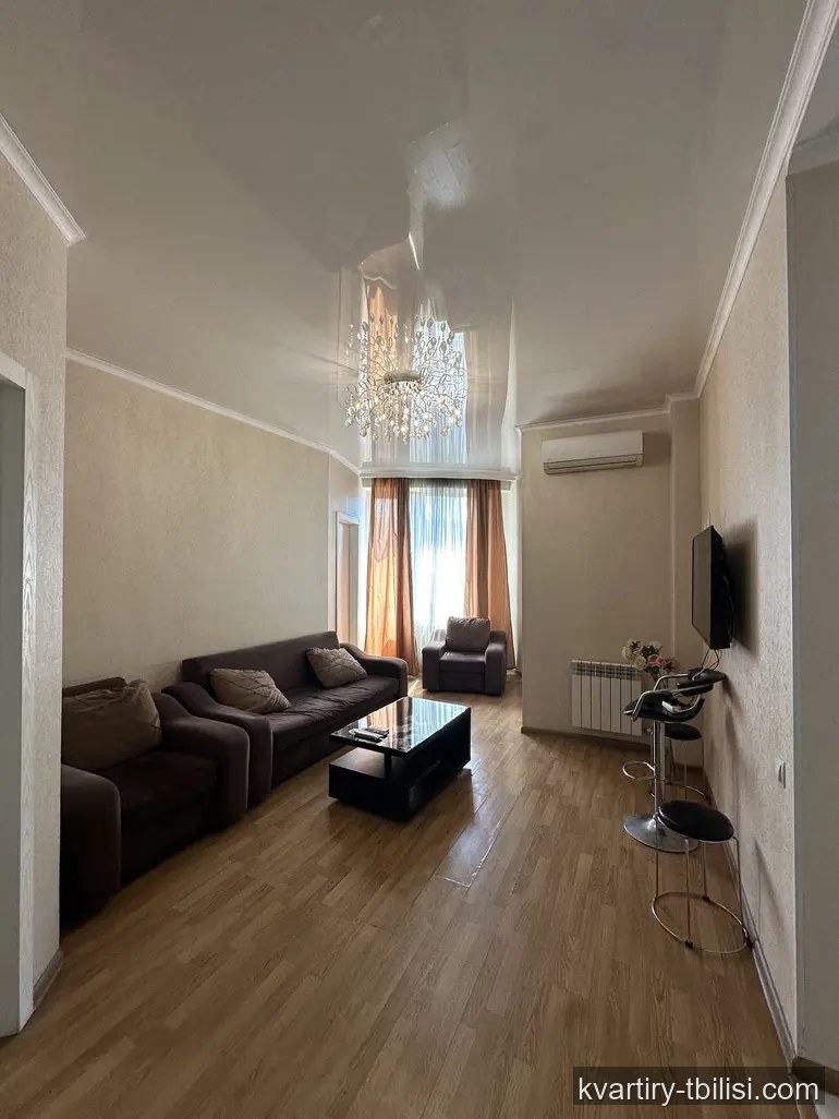 3-bedroom Apartment for rent in Saburtalo, Tbilisi, 60 sqm, floor 16/18 — 750 USD/month | Tbilisi Homes