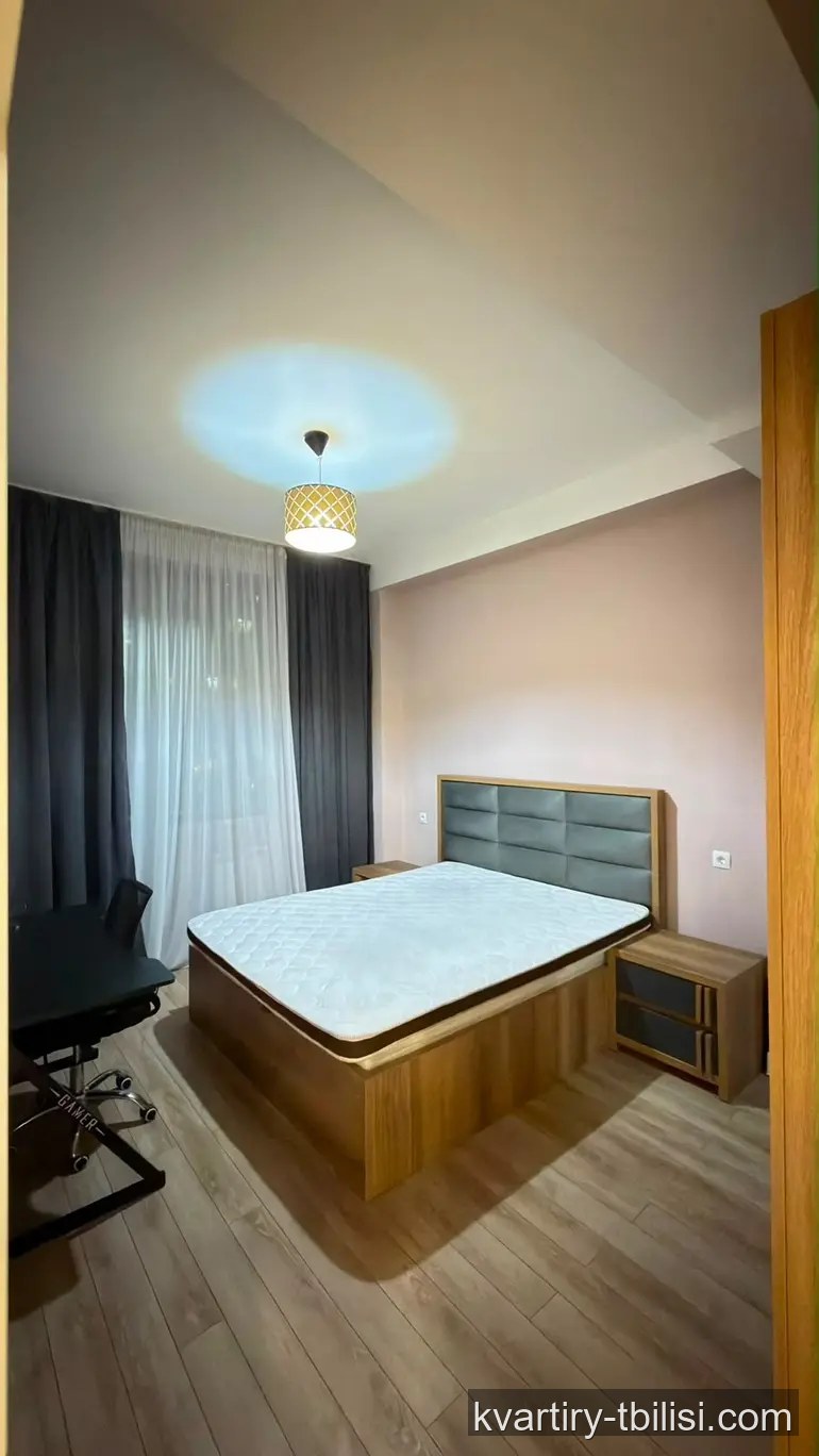 Трёхкомнатная квартира на Сабуртало — 1 200 USD/мес | Tbilisi Homes
