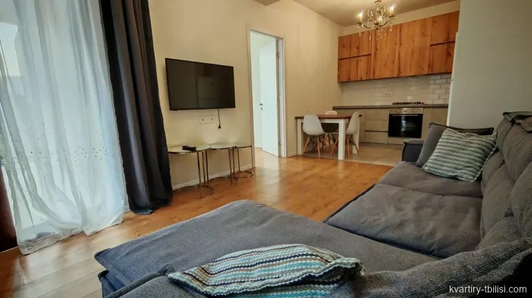 Трёхкомнатная квартира на Сабуртало — 1 100 USD/мес | Tbilisi Homes