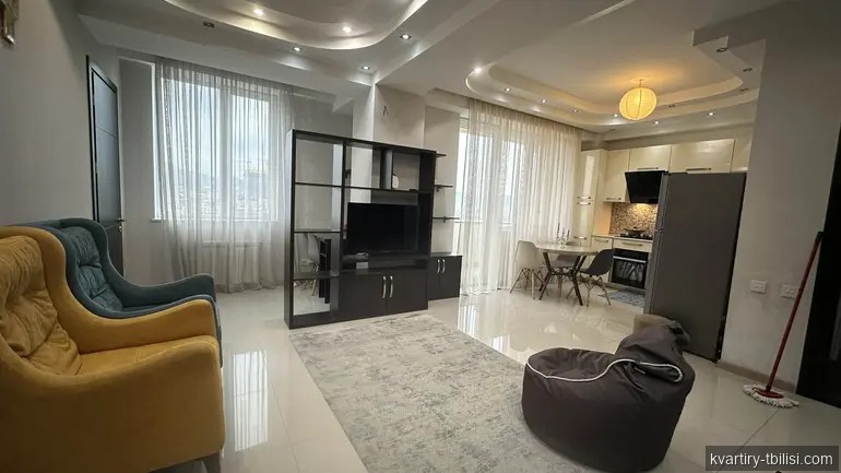 3-bedroom Apartment for rent in Saburtalo, Tbilisi, 85 sqm, floor 4/11 — 800 USD/month | Tbilisi Homes