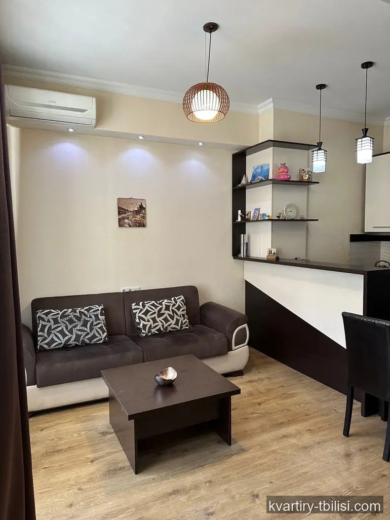 3-bedroom Apartment for rent in Saburtalo, Tbilisi, 63 sqm, floor 9/12 — 800 USD/month | Tbilisi Homes