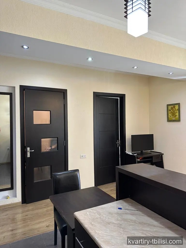 3-bedroom Apartment for rent in Saburtalo, Tbilisi, 63 sqm, floor 9/12 — 800 USD/month | Tbilisi Homes
