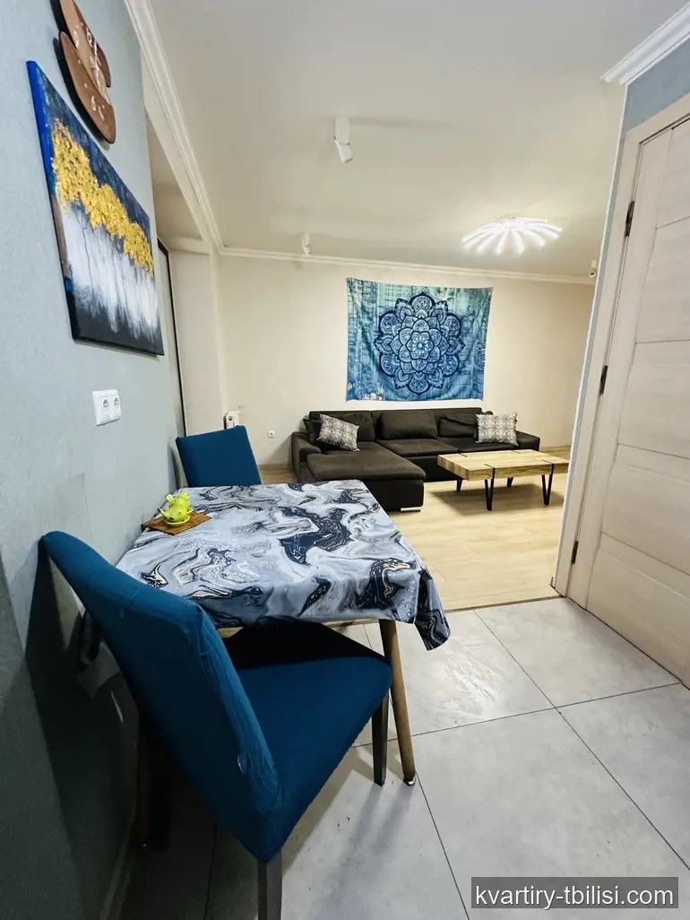 Трёхкомнатная квартира на Сабуртало — 750 USD/мес | Tbilisi Homes