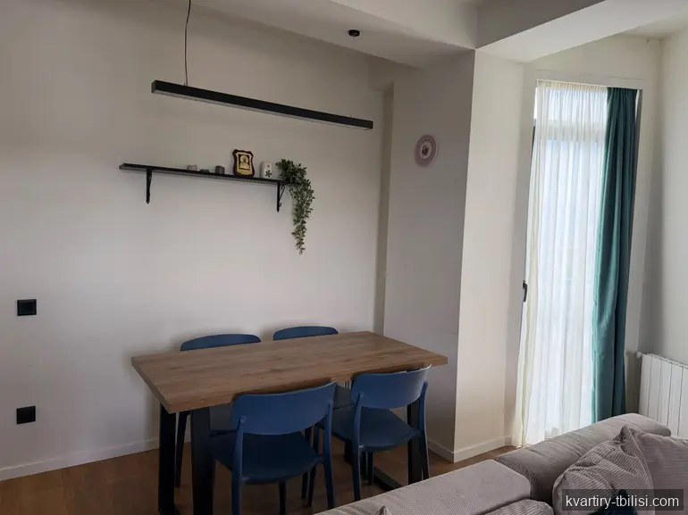 3-bedroom Apartment for rent in Saburtalo, Tbilisi, 75 sqm, floor 16/17 — 1 200 USD/month | Tbilisi Homes