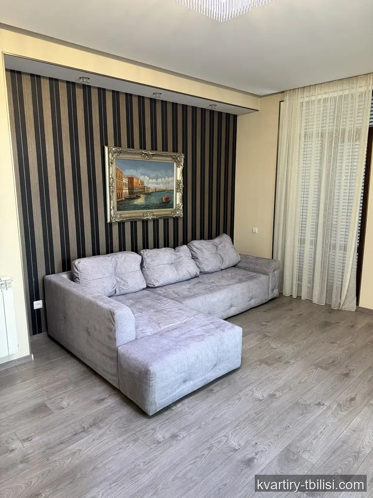 Трёхкомнатная квартира на Сабуртало — 850 USD/мес | Tbilisi Homes