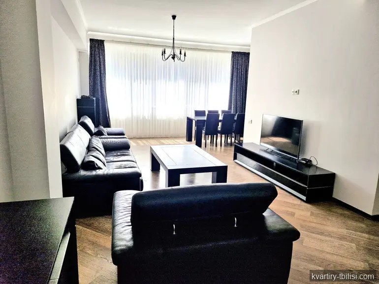 Трёхкомнатная квартира на Сабуртало — 1 200 USD/мес | Tbilisi Homes