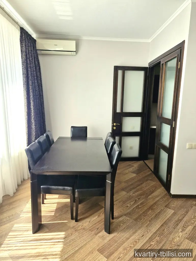 Трёхкомнатная квартира на Сабуртало — 1 200 USD/мес | Tbilisi Homes