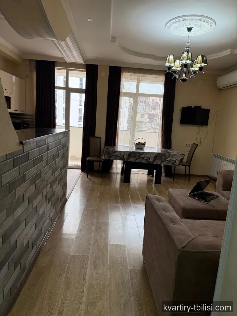 3-bedroom Apartment for rent in Saburtalo, Tbilisi, 90 sqm, floor 7/11 — 700 USD/month | Tbilisi Homes