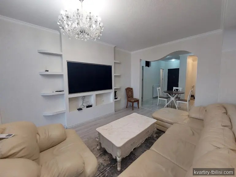 Трёхкомнатная квартира на Сабуртало — 1 200 USD/мес | Tbilisi Homes